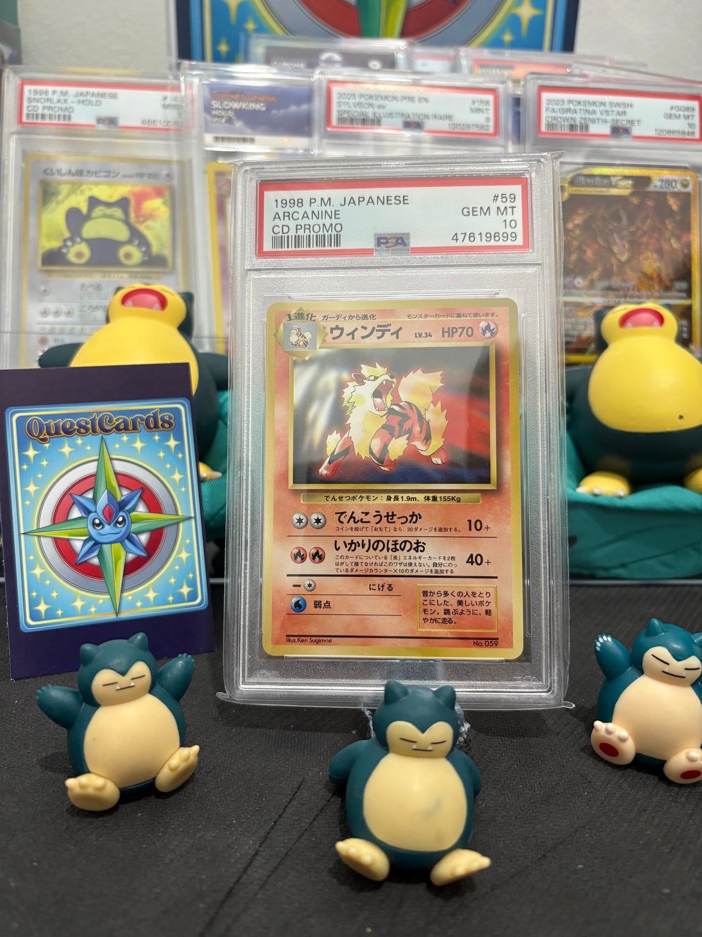 Arcanine #59 CD Promo PSA 10