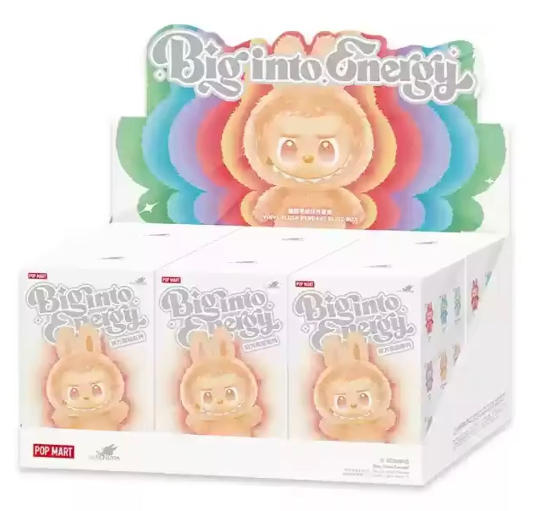 Pop Mart V3 The Monsters Labubu “Big into Energy” Series