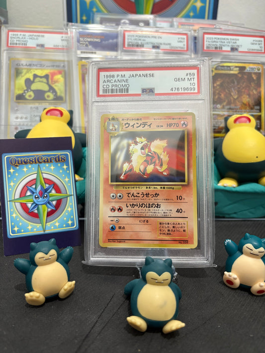 Arcanine #59 CD Promo PSA 10