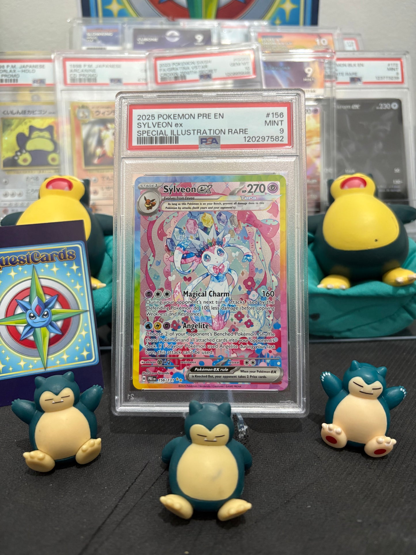 Sylveon ex #156 PSA 9